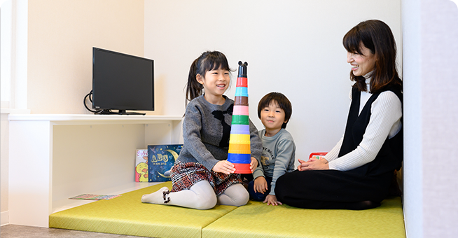 キッズスペース完備